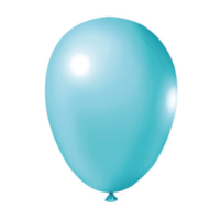 BALAO LISO 65 C/50 AZUL CLARO